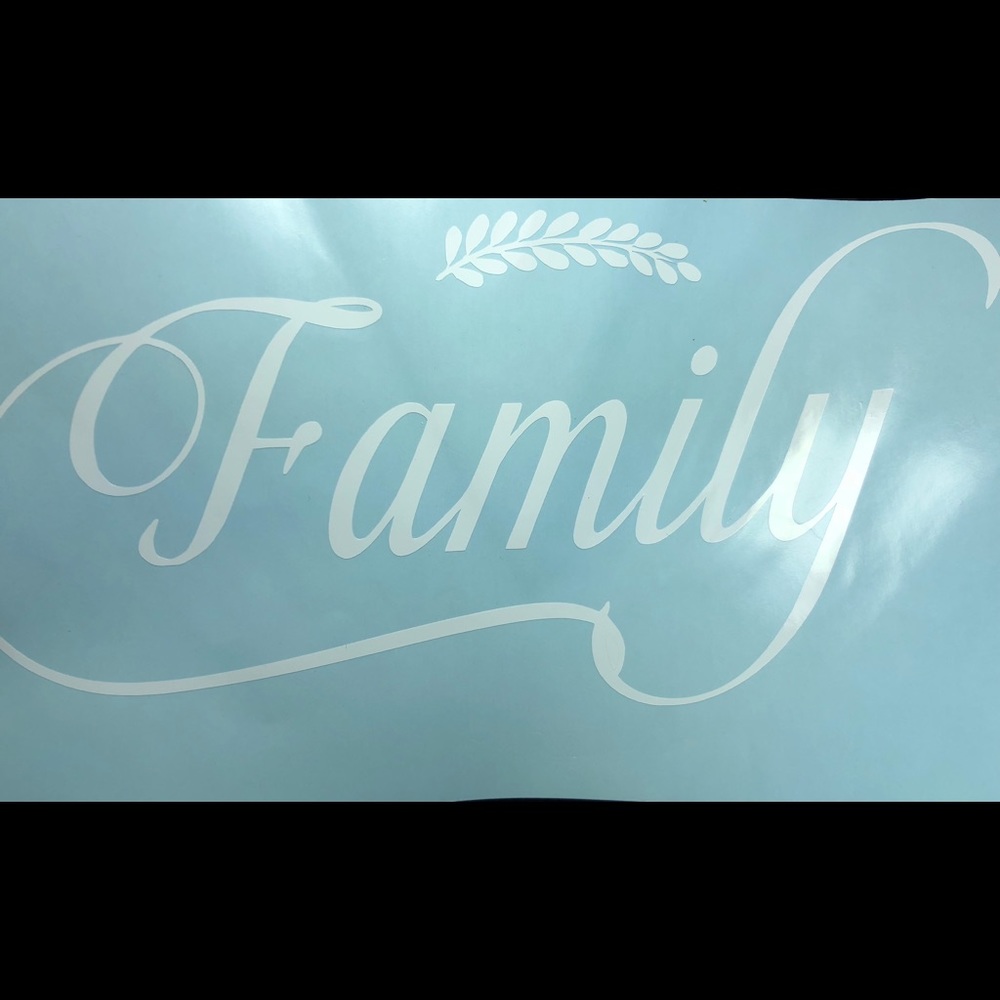 Family Wall Vinyl Decal Kitchen Decor Sticker